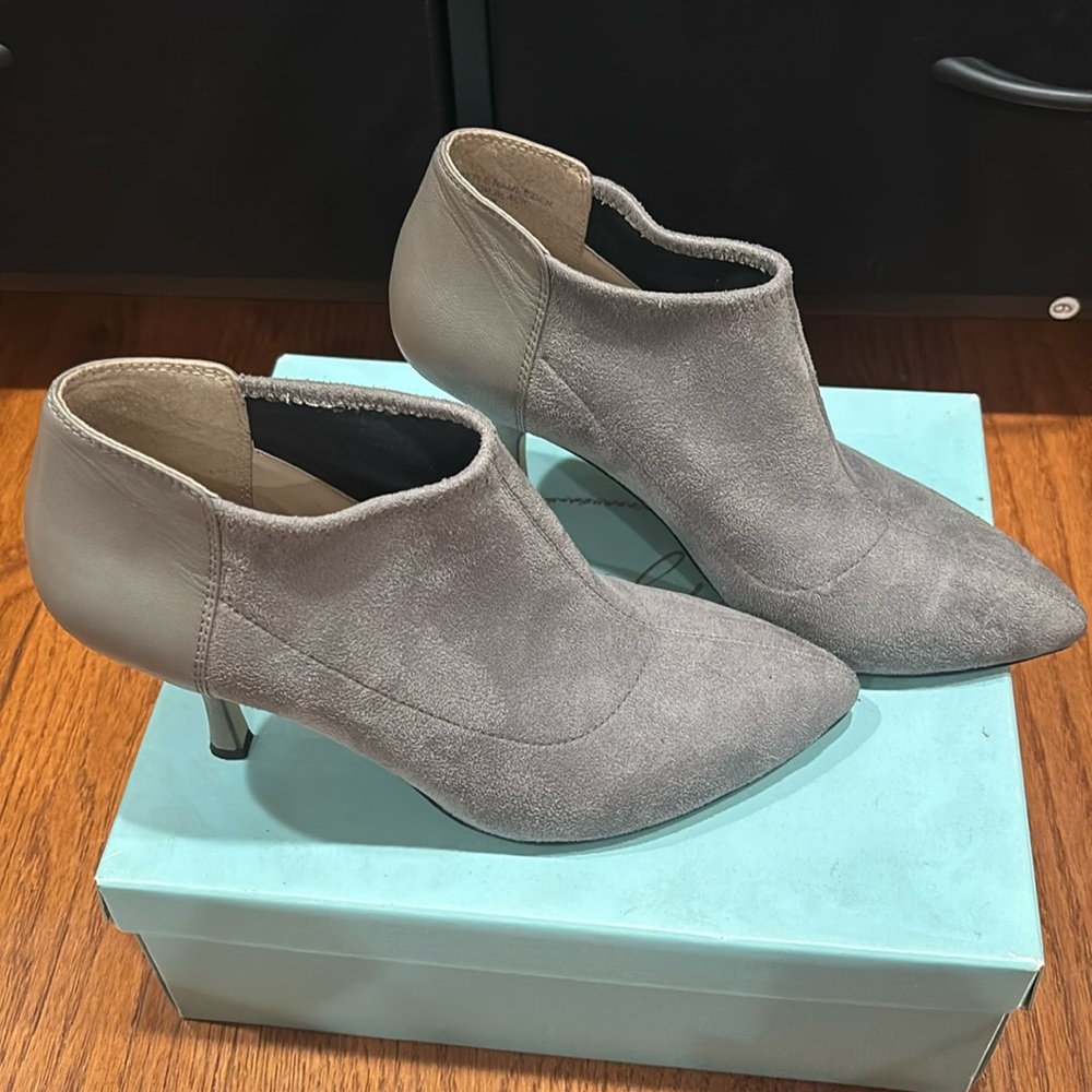 Grey suede Booties..